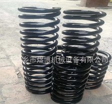 专业生产定做 压缩弹簧 丝径10-30mm 大型机械减震弹簧