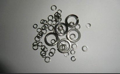 (现货M1.6, M2, M2.5)不锈钢304/316弹簧垫圈, DIN127B, GB93弹垫