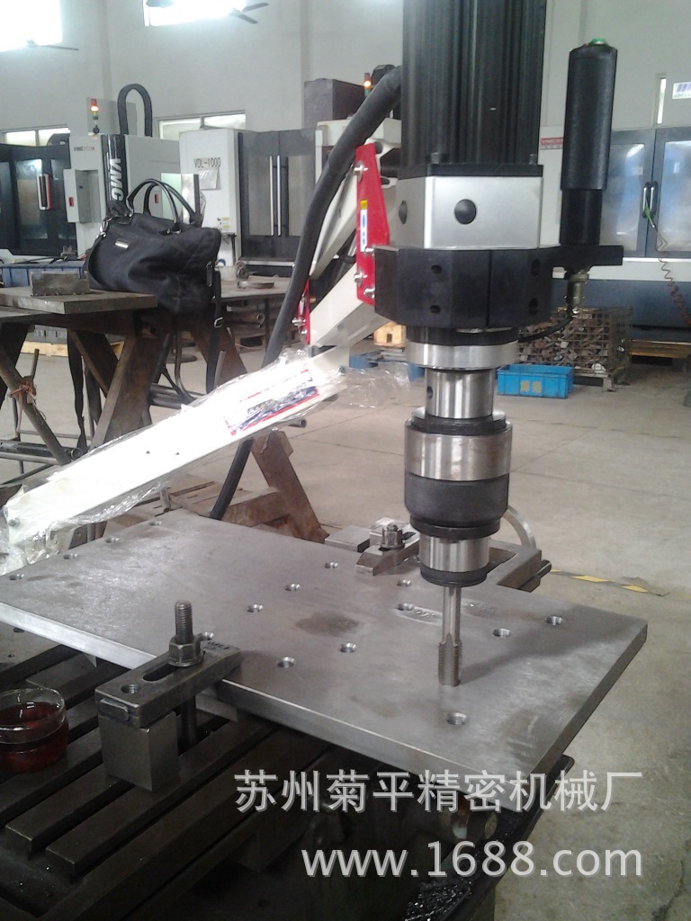 不断丝锥的攻丝机菊平牌攻牙机 - 2