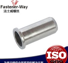 M3-M12不锈钢拉铆螺母 彩锌圆形光杆拉帽 平头圆柱型铆螺母
