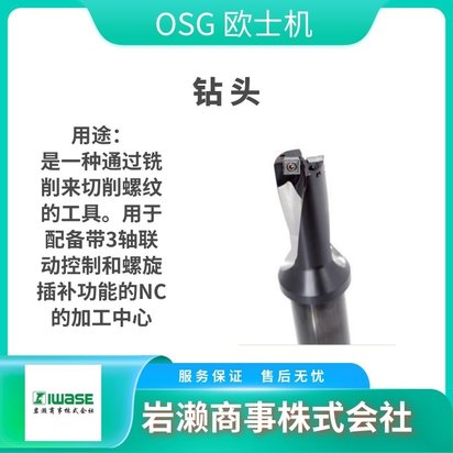 OSG欧士机 挤压丝锥 盲孔通孔加工/用于延展性好的材料 D-GDN