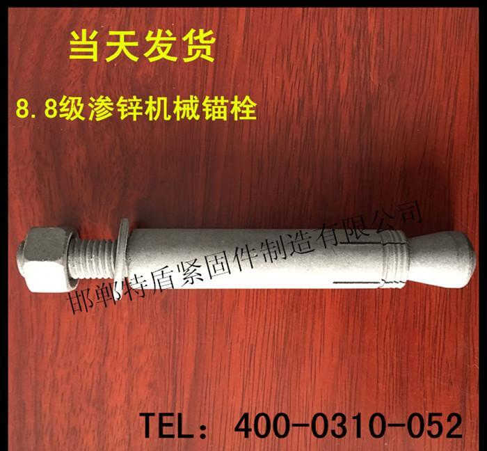 厂家直销渗锌后扩孔锚栓渗锌8.8级自切底锚栓 - 2