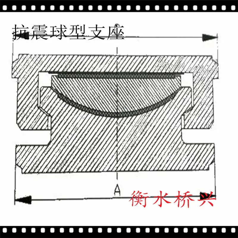 KLQZ系列抗拉球型钢支座锚固系统采用地脚 螺栓