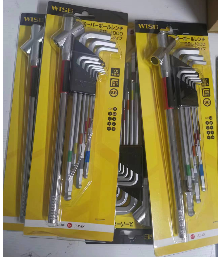 WISE 若穗田 五金手动工具内六角扳手套装SBL-1000现货 - 3