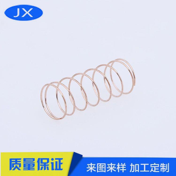精弦 厂家批发圆柱形压缩弹簧 圆线压缩弹簧 减震器用压缩弹簧