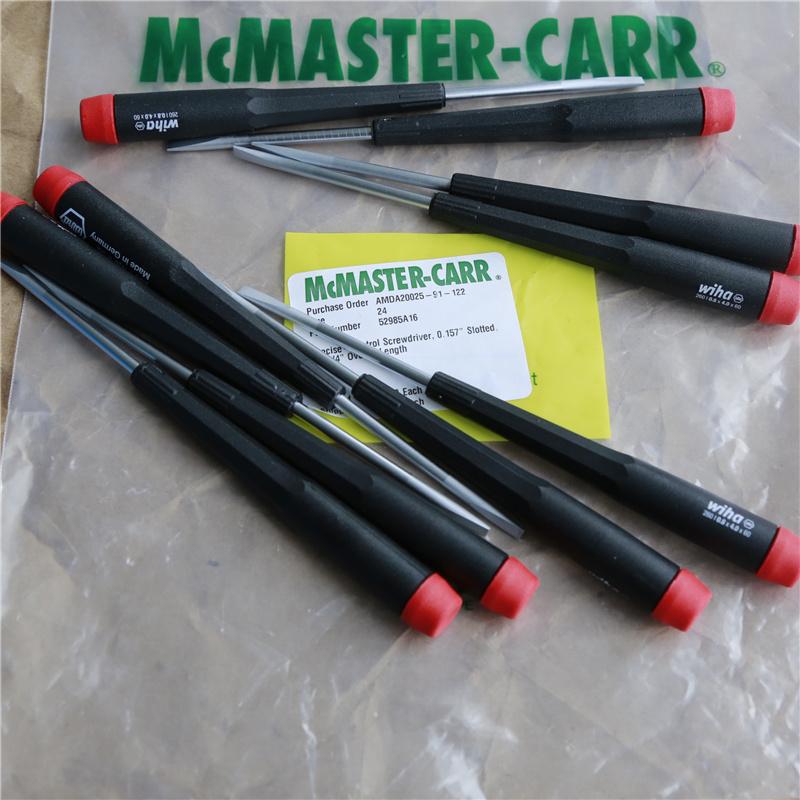 McMaster-Carr 精密螺丝刀 52985A16 螺丝刀规格