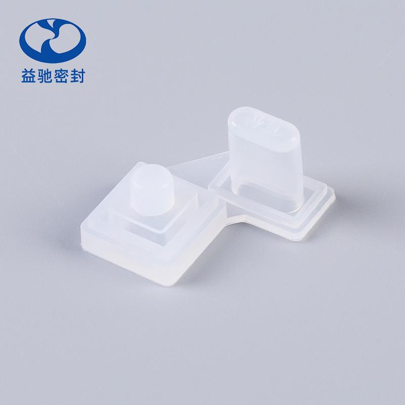 定制氟胶护线圈 益驰耐呀耐磨防水氟胶过线圈 单面防尘保护罩 氟胶垫片密封垫圈