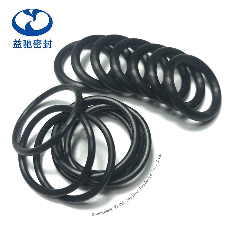 定制氟胶护线圈 益驰耐呀耐磨防水氟胶过线圈 单面防尘保护罩 氟胶垫片密封垫圈 - 3