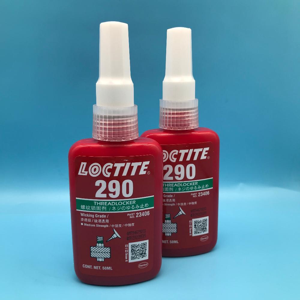 厂家直销乐泰LOCTITE 290渗透级螺丝锁固胶厌氧胶强力螺纹固持胶 - 2