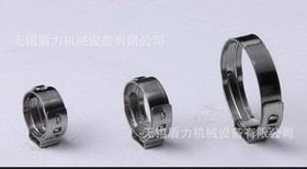 供应TJBC单耳无极卡箍、不锈钢喉箍、抱箍、一次性卡箍-现货供应