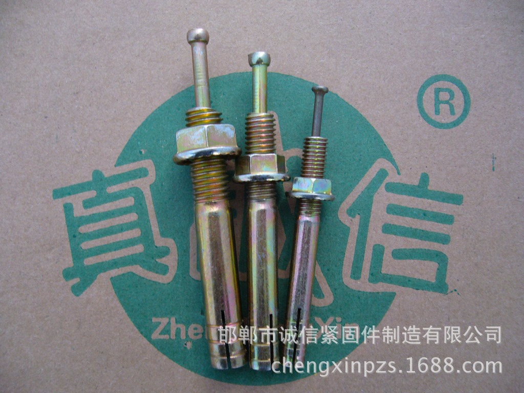 专业制造，厂家直销，敲击壁虎，举升机膨胀螺栓、锤击膨胀螺栓 - 4
