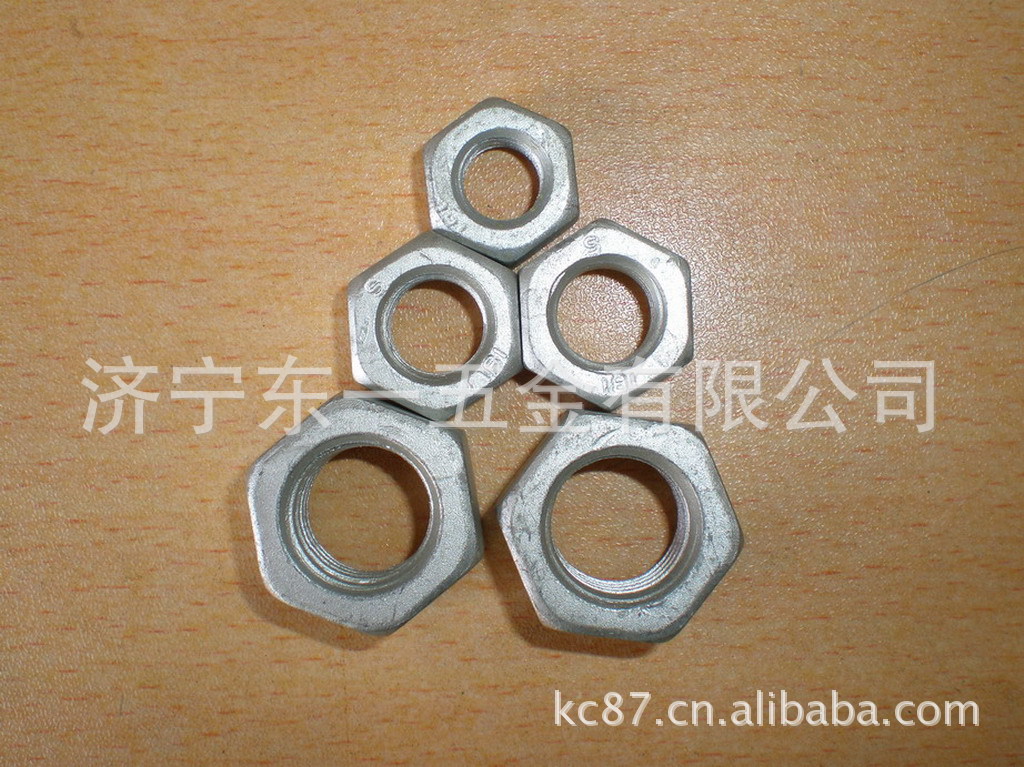 碳钢8.8级发黑DIN934六角螺母 - 3
