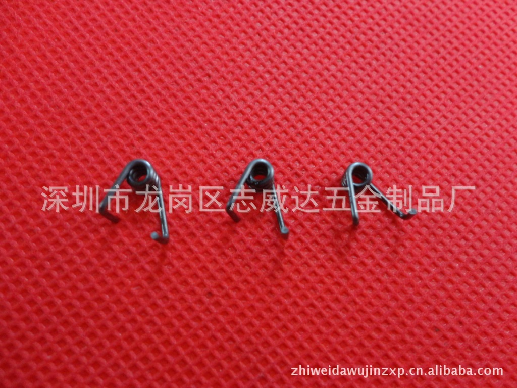 扭转弹簧 发夹用弹簧，扭簧，可按样定做 质量保证 弹簧加工厂 - 2