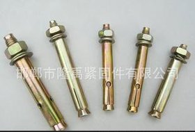 批发销售工业建筑可用耐腐蚀耐磨镀锌膨胀高强度螺栓