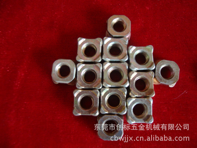 供应四方焊接螺母M6X1.0,M5X0.8,M4X0.7等 - 2