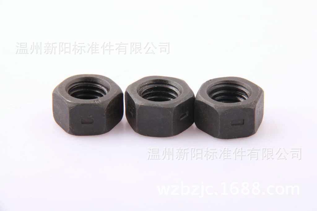 防松螺母厂家优质供应M14X2六角边三点防松锁紧螺母 - 4