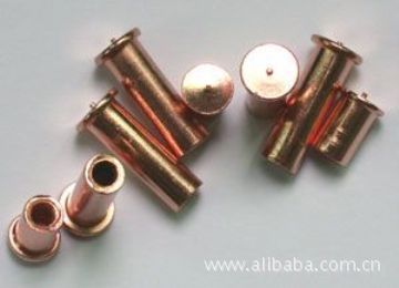 大量现货供应铁镀铜储能碰焊螺柱焊接螺母柱 M4*10 - 2