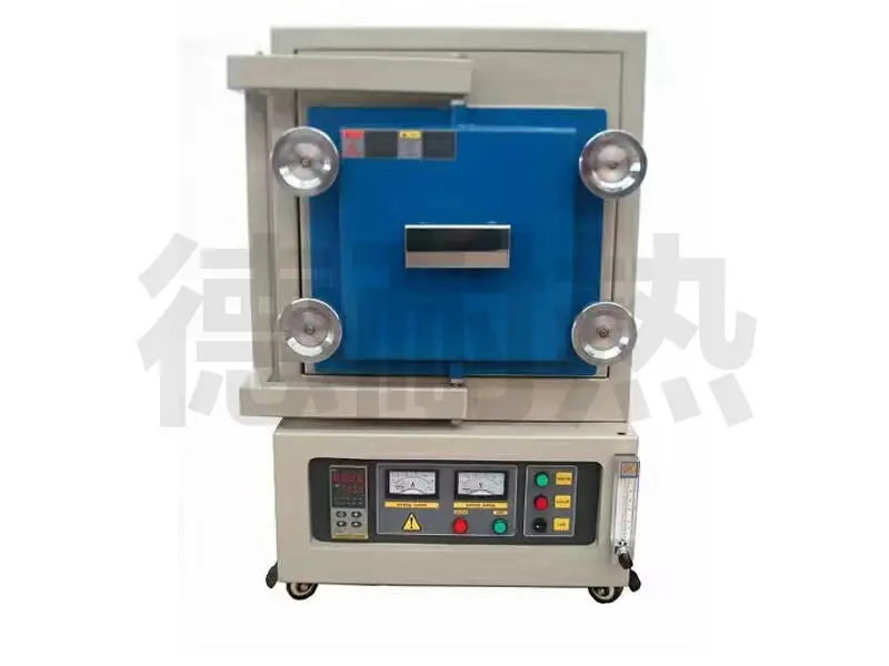 柳州触摸屏程序控温密封好1400度通气体真空马弗炉