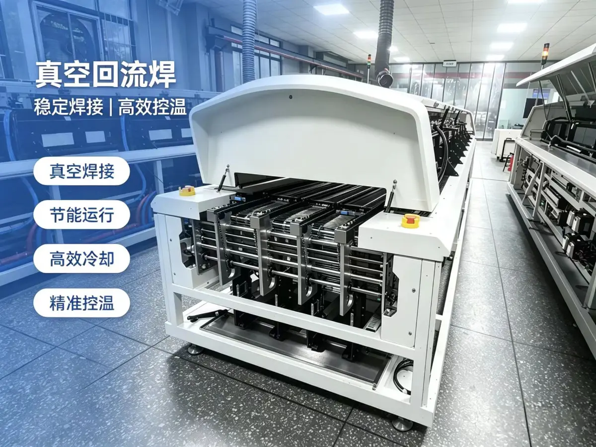 SMT焊接设备真空炉HAVI华微热力多温区真空回流焊