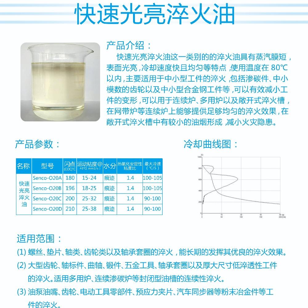 思科轴承专用淬火油用于多用炉、连续渗碳炉等封闭型油槽的淬火；壁厚、较大的轴承零件以及低淬透性的工件 - 4