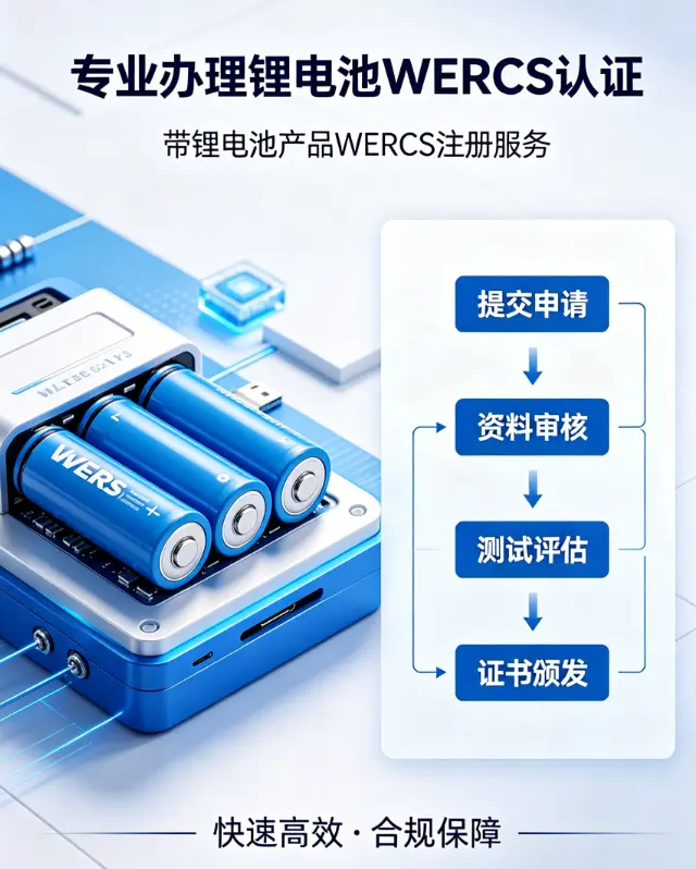 温控仪表异形锂电WERCS报价，非标产品定制注册费