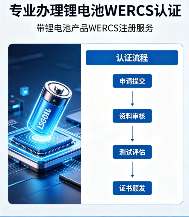 温控仪表异形锂电WERCS报价，非标产品定制注册费