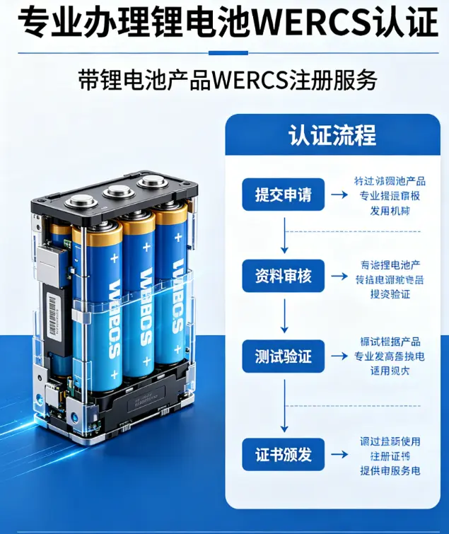 温控仪表异形锂电WERCS报价，非标产品定制注册费