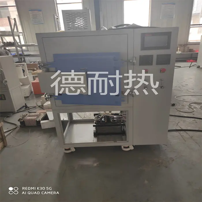 杭州氧化铝陶瓷纤维炉膛1400度气氛保护还原真空炉 - 2