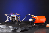 BRS-8油气多用炉 油炉 野营用品 户外套锅 自驾游装备 炉头 炉具