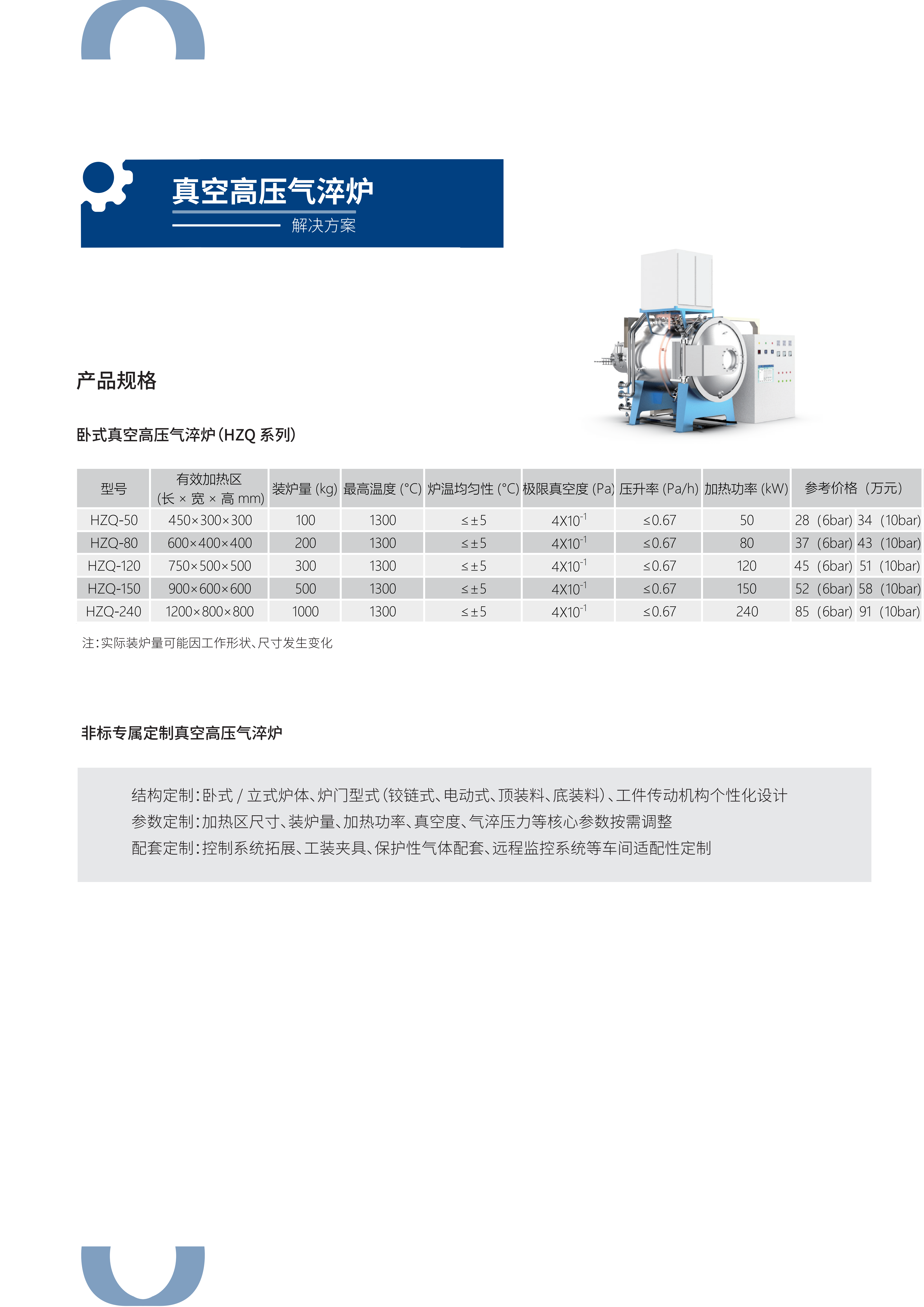 北京华翔真空炉-热工系列-真空高压气淬炉-参数图片上有价格-15910735474 - 4