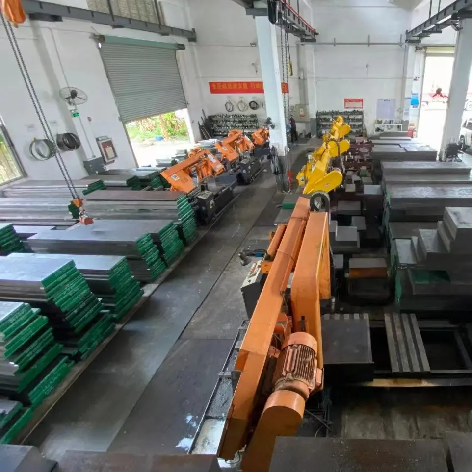 P20预硬塑料模具钢 p20光板精板条料开粗 高抛光调质料 P20模具钢棒