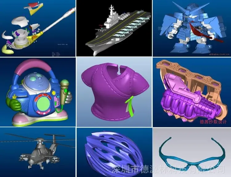 结构设计 外观设计 产品设计 抄数设计 3D画图  模具设计与制造 - 3