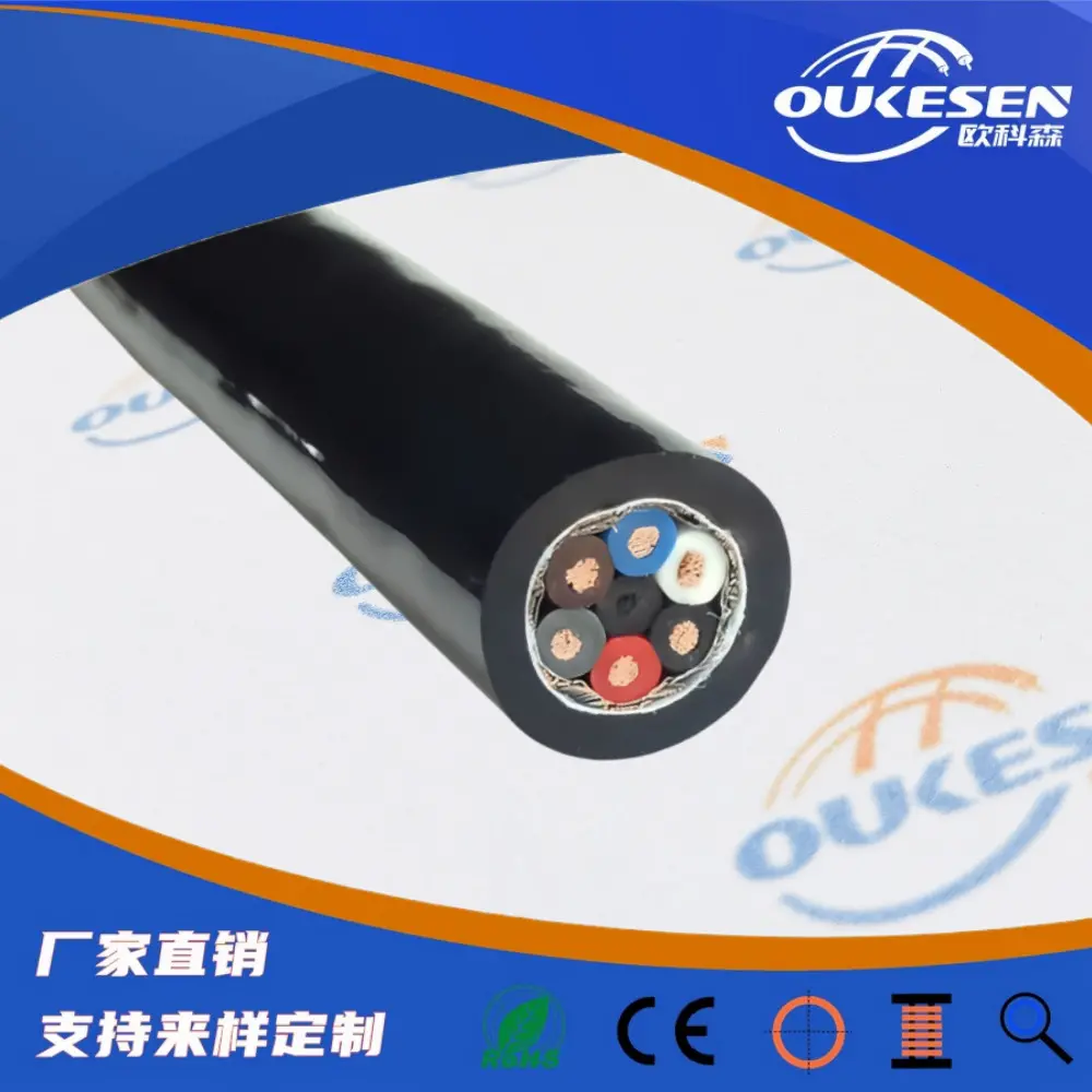 CNC工具机电气设备电缆,加工中心专用屏蔽电缆OFX501-CY - 3