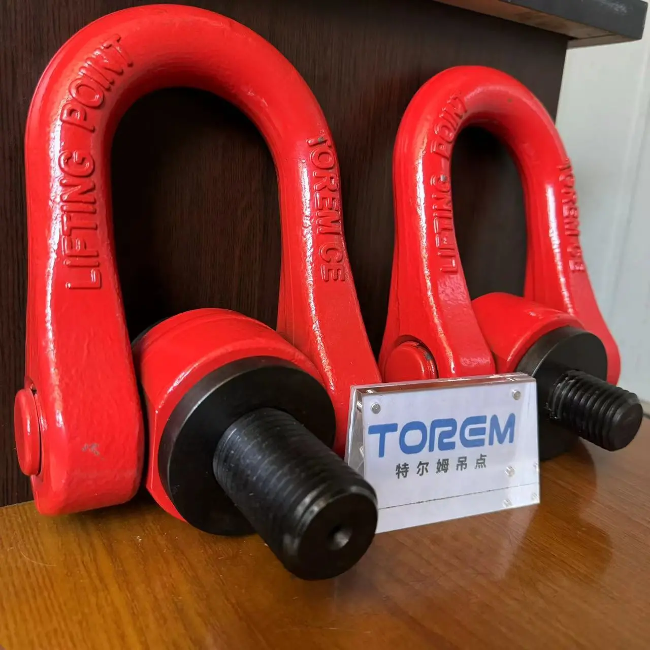 U型旋转吊环M30锻造合金钢高强度起重模具吊点 - 2