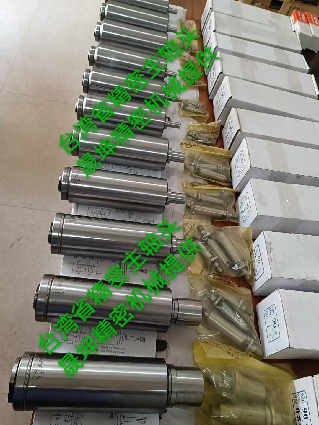 Taiwan内圆磨床主轴KCG EX9010 高速精密10000转 磨床专用主轴 钜升 长荣 荣光 专用主轴 - 2