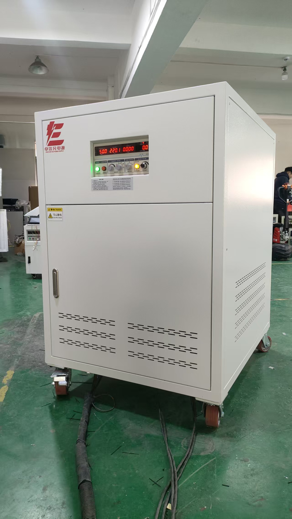 CNC机床国内/出口测试变频电源380V变480V 频率同步50变60HZ - 2