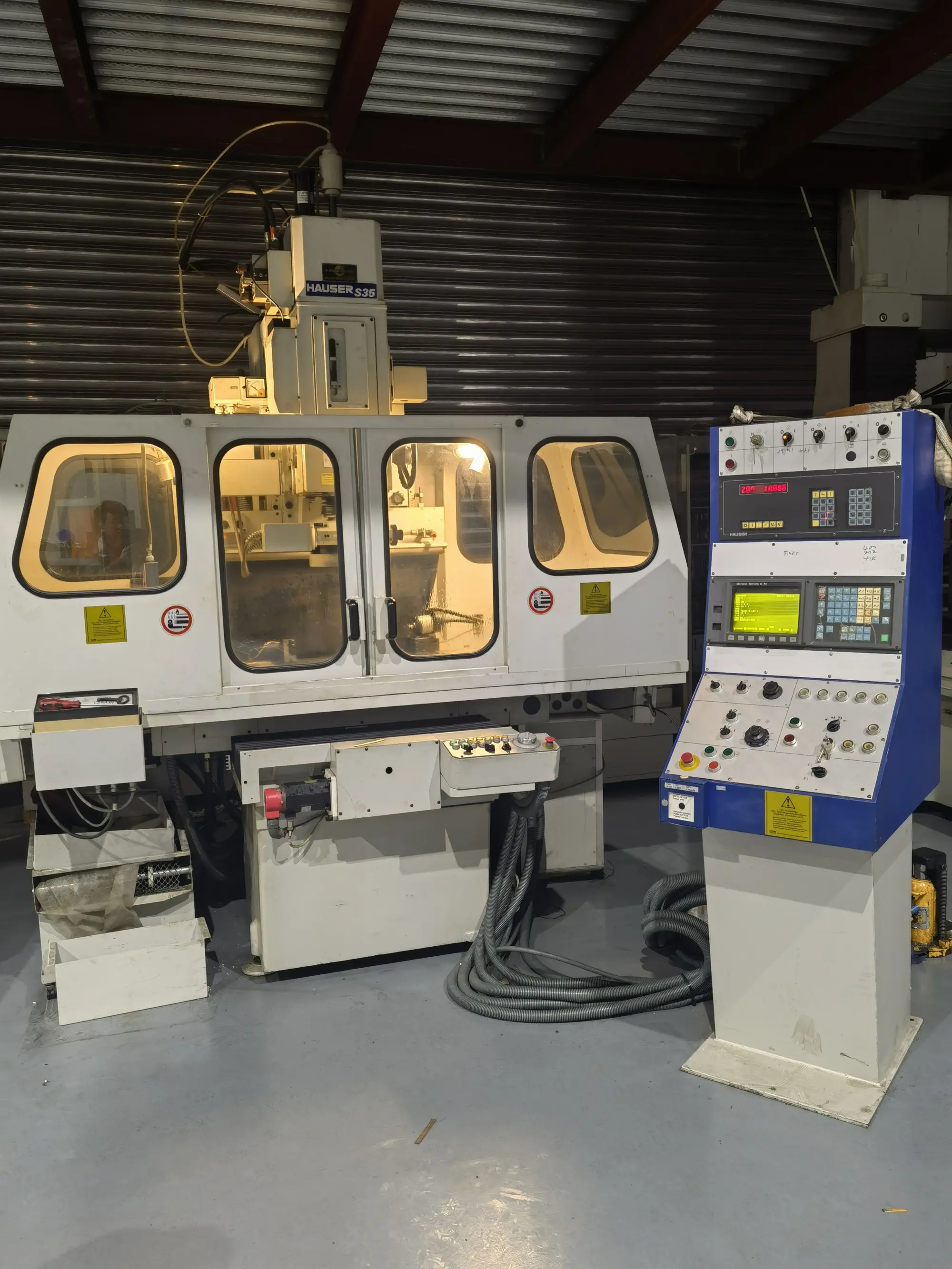 S35-400瑞士HAUSER浩泽数控坐标磨