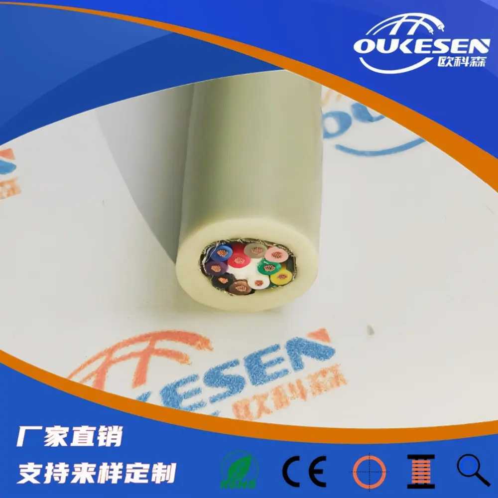 CNC工具机电气设备电缆，加工中心专用屏蔽电缆OFX501-CY