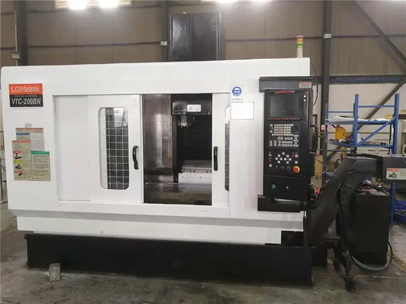 出售MAZAK二手马扎克VTC-200BN立式加工中心,精度完好