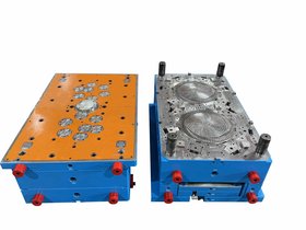 鑫硕空调出风格栅精密注塑模具