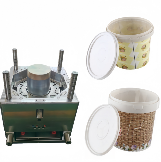 塑料桶模具 精密注塑模具加工打样加工定制 日用品桶模具油桶 - 4