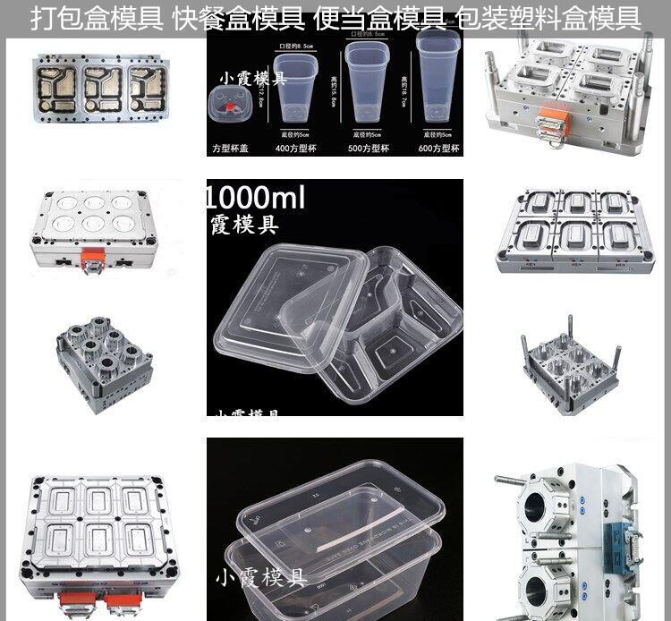 薄壁快餐盒模具 薄壁快餐盒模具 /精密注塑模具定制 - 2
