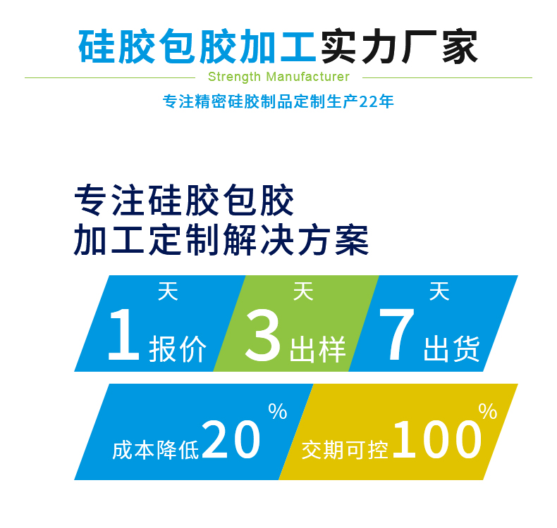 液态硅胶包胶注塑成型 模具硅胶定制加工 硅胶防水密封圈 - 4