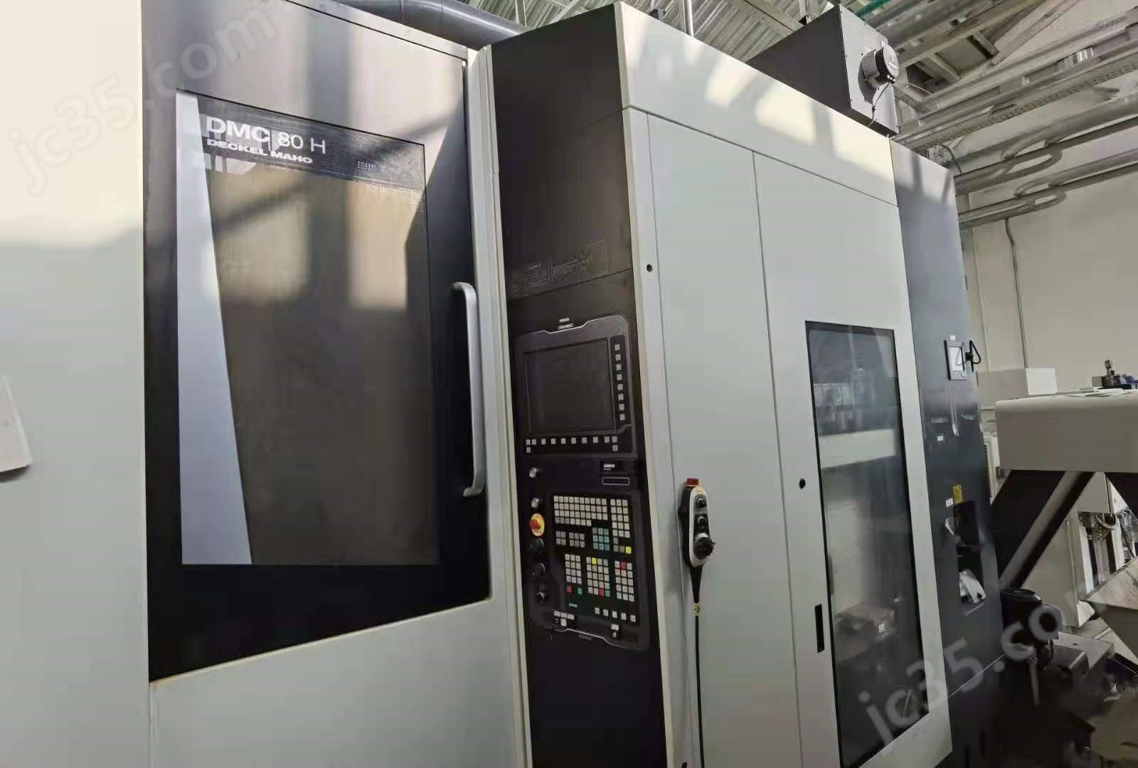DMC80H 出售二手德马吉卧式加工中心二台