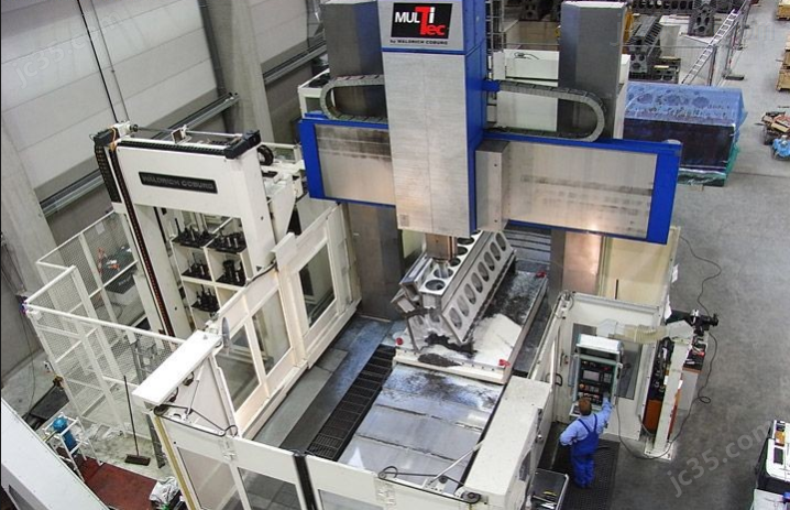 MULTITEC 2500 AP 二手德国瓦德里西科堡4米*3米龙门加工中心