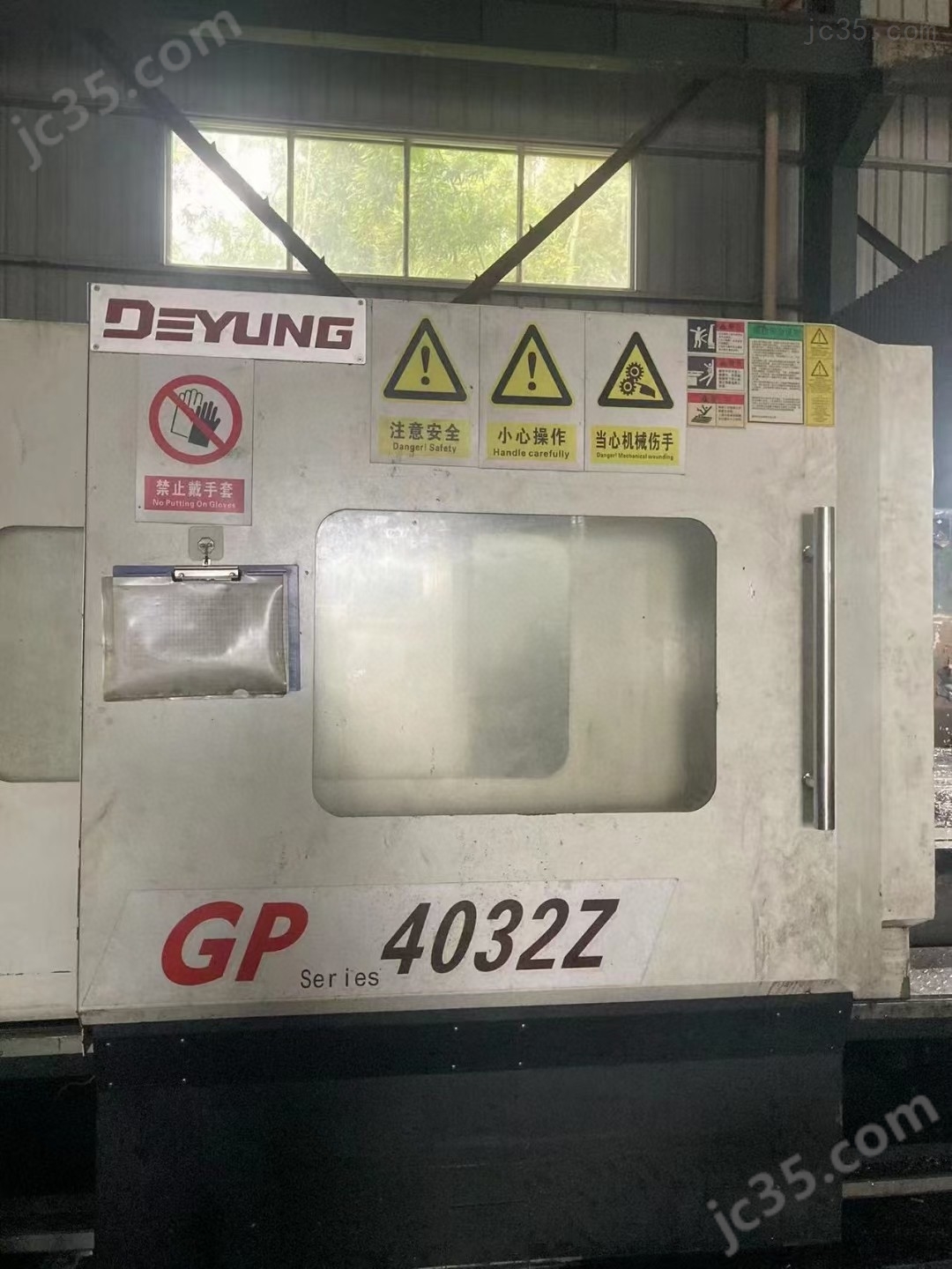 4032 二手苏州工厂在位德扬4032数控龙门加工中心
