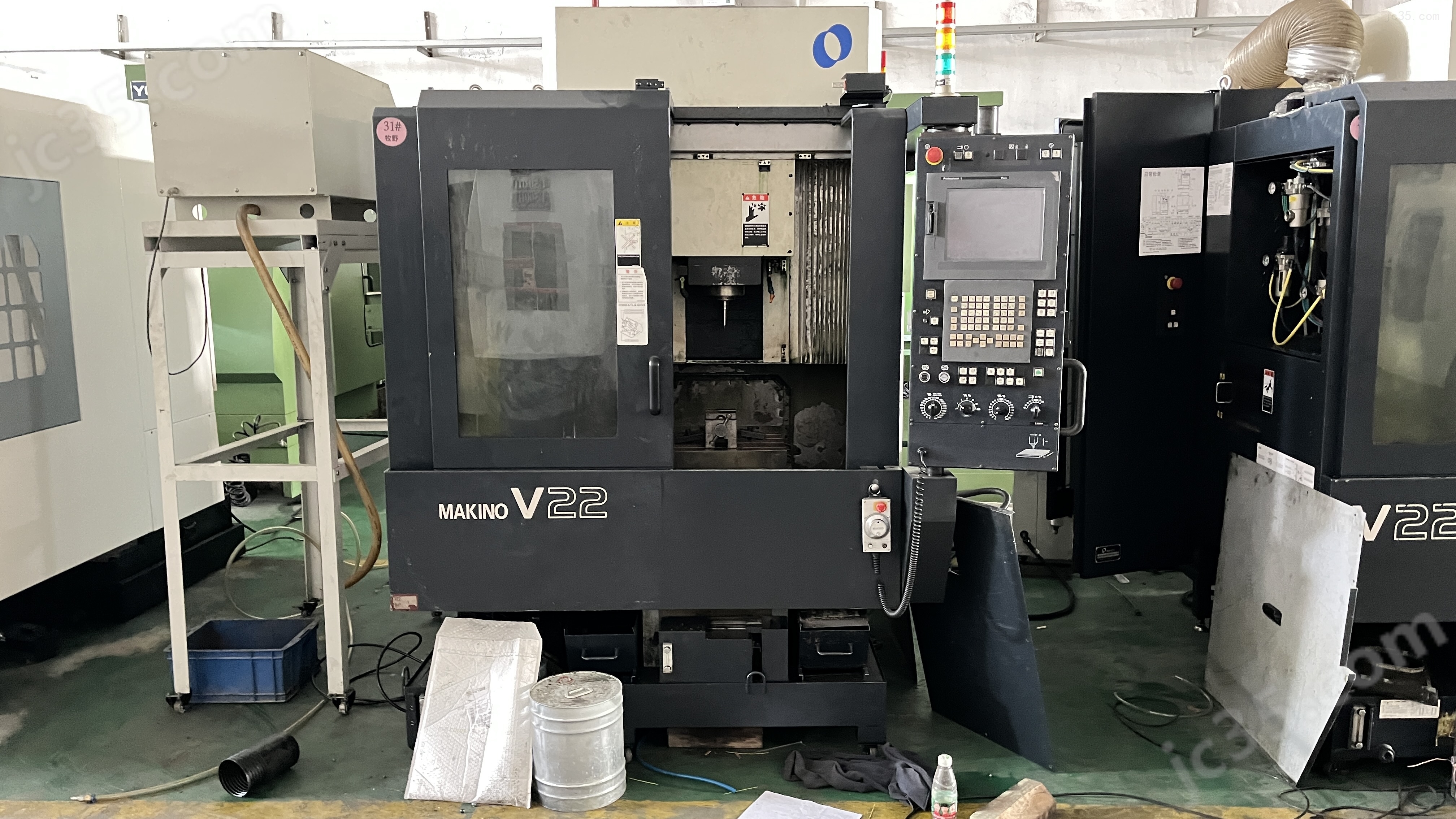 v22 机械厂闲置二手机床日本牧野立式加工中心