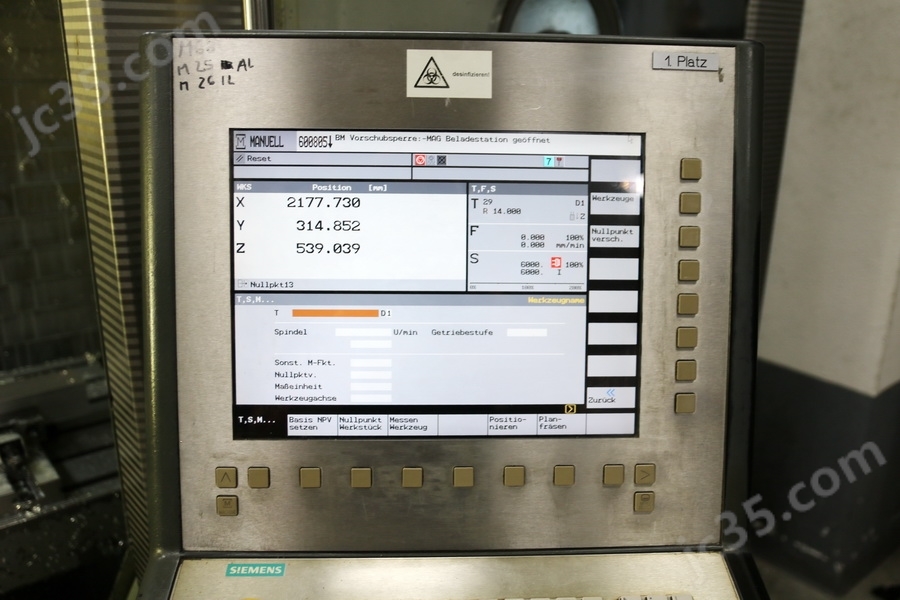 DMF 220 linear DECKEL MAHO 二手德马吉立式加工中心 - 4