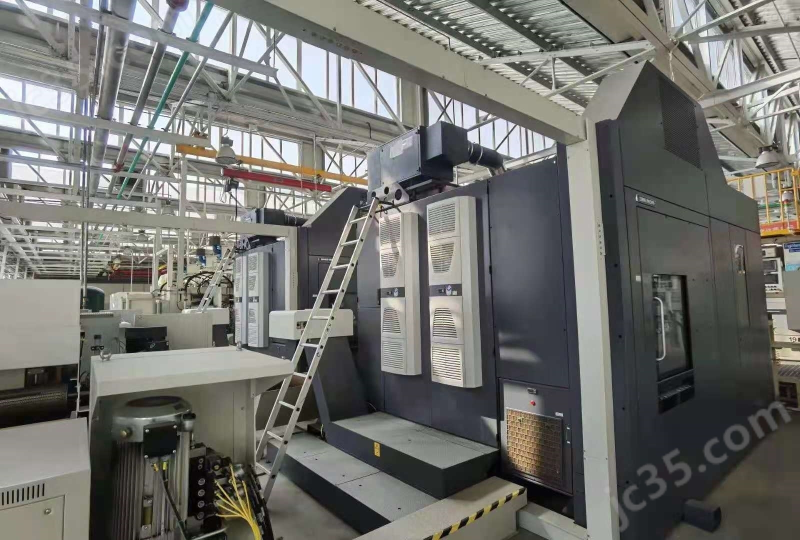 DMC80H 出售二手德马吉卧式加工中心二台