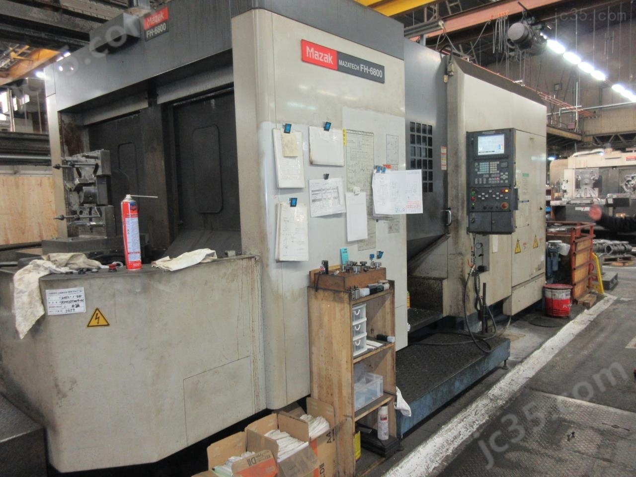 FH-6800 二手MAZAK卧式加工中心 - 2